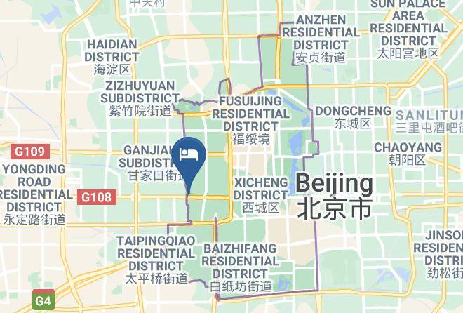 Xicheng District - Dong Fang Gong Hotel Beijing Maps