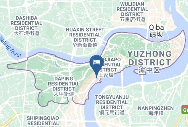 Yuzhong District - Dong Fang Hua Yuan Hotel Hotel Maps