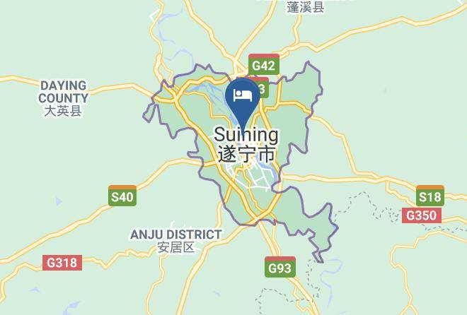 Suining - Dong Hai An Hotel Maps
