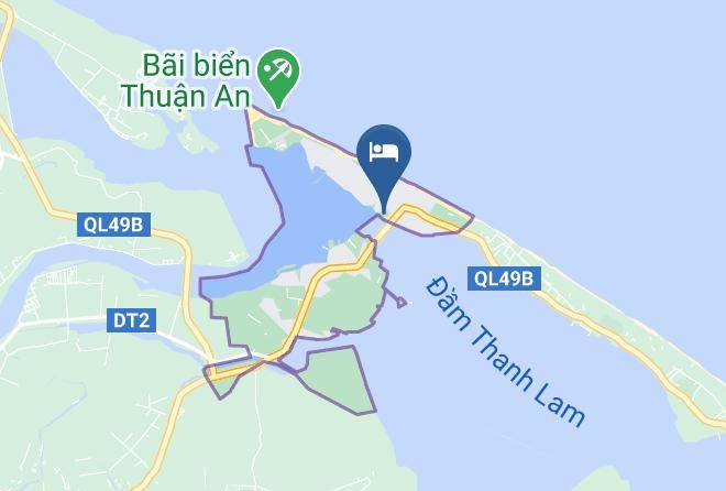 Dong Hai Hotel Thuan An Beach Hue Map