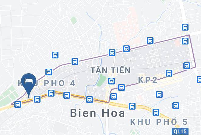 Bien Hoa - Dong Nai Hotel Maps