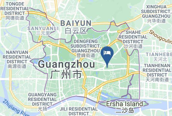 Guangzhou - Dong Shan International Hotel Maps