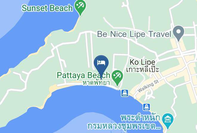 Mueang Satun District - Dong Talay Lipe Beach Resort Maps