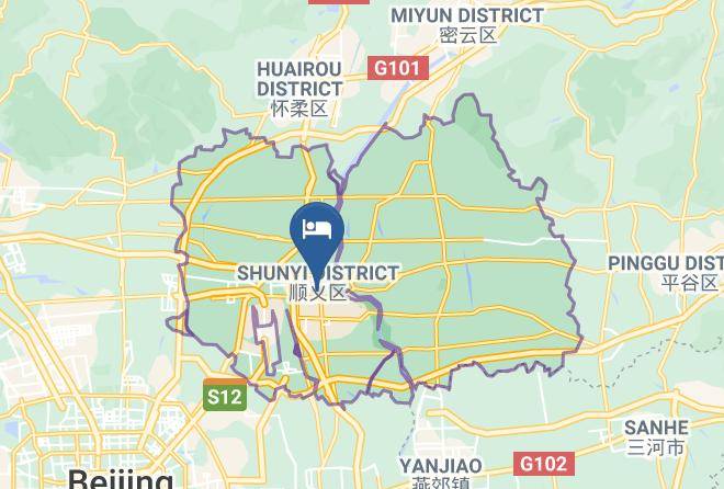 Shunyi District - Dong Zhu Yuan Hotel Maps