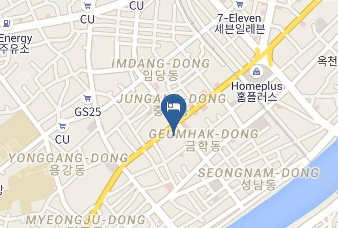 Gangneungsi - Donga Hotel Maps