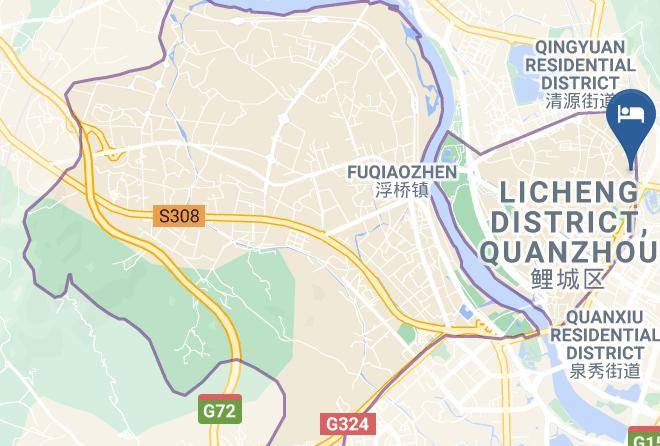 Quanzhou - Dongcheng Hotel Maps