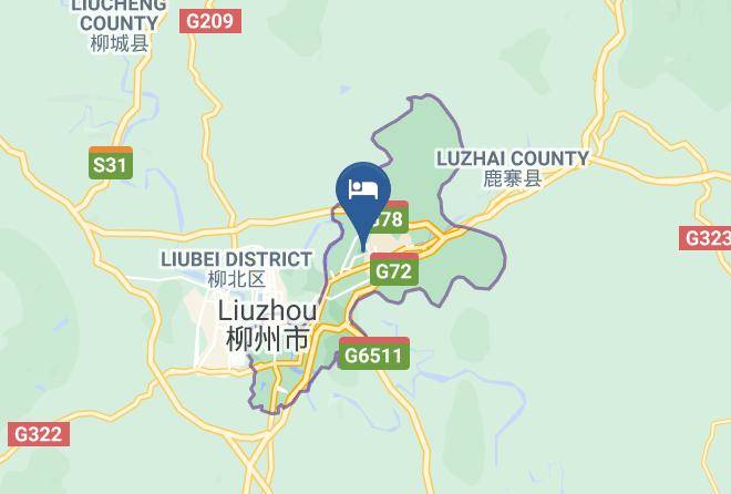 Liuzhou - Dongcheng Yahe Xiaozhen Hotel Maps