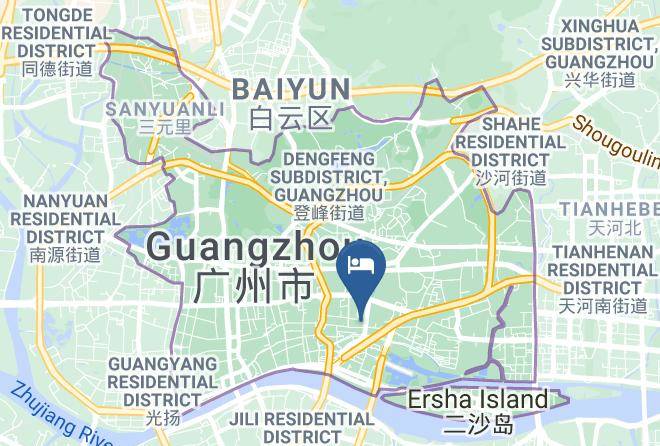 Guangzhou - Dongchuan Meidi Boutique Hotel Maps