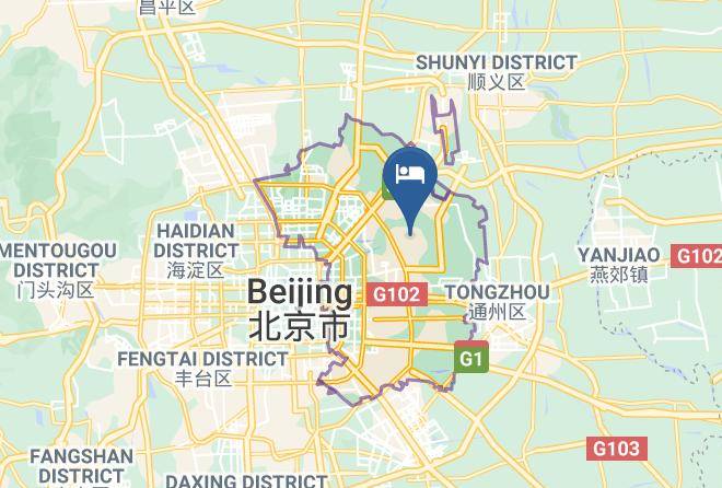 Chaoyang District - Dongdu Express Hotel Maps