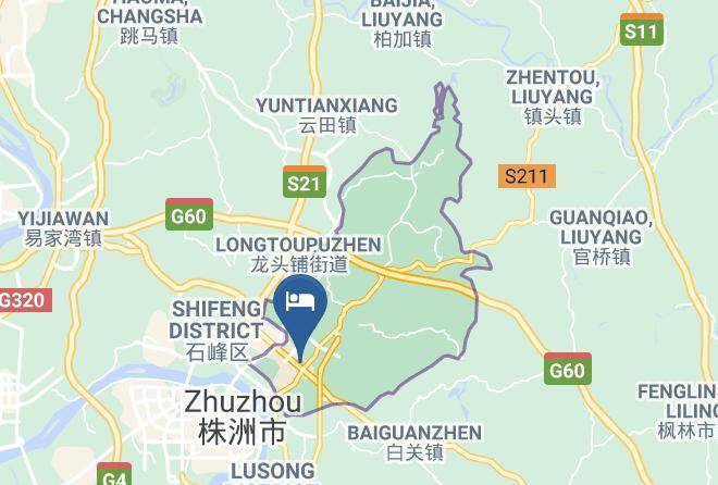 Zhuzhou - Dongdu Hotel Maps