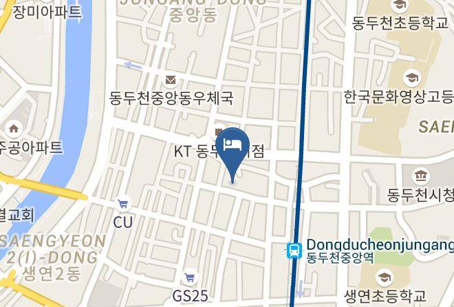 Dongducheonsi - Dongducheon Lexy Hotel Maps