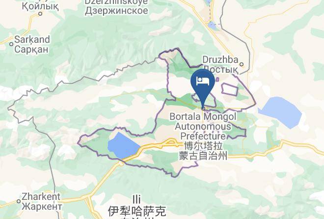 Bortala Mongol Aut Prefecture - Dongfang Business Hotel Maps