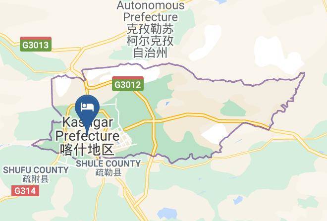 Kashi Region - Dongfang Hotel Maps
