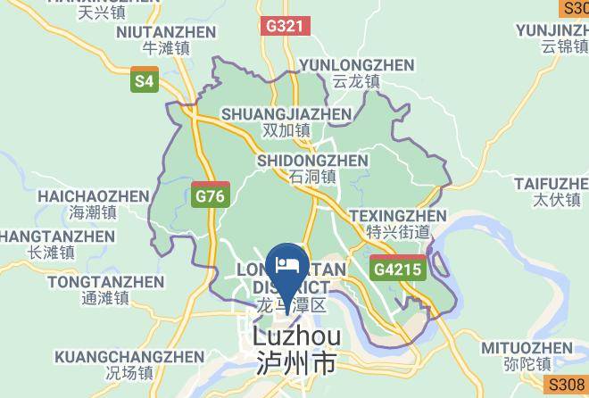 Luzhou - Dongfang Hotel Maps