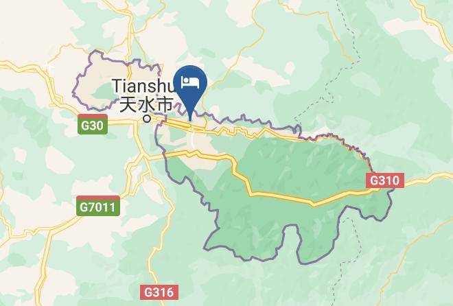 Tianshui - Dongfang Hotel Maps