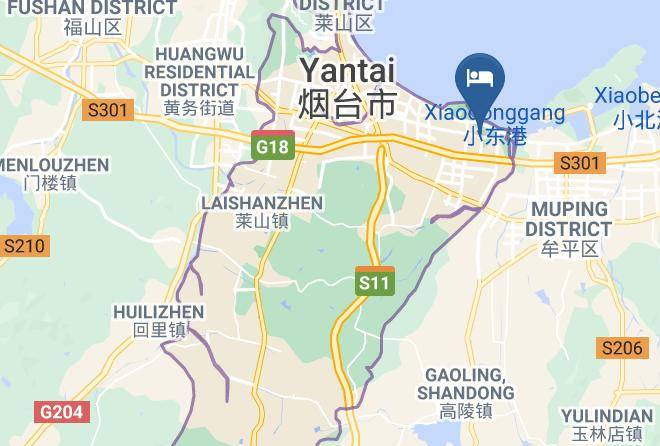 Yantai - Dongfang Hui Hotel Maps
