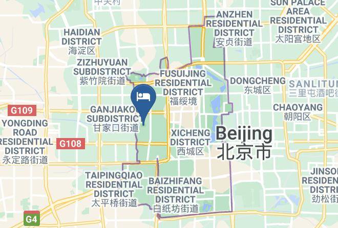 Xicheng District - Dongfanggong Hotel Maps