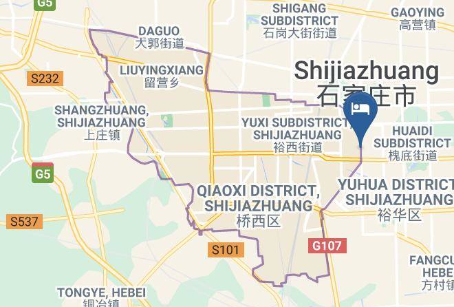 Shijiazhuang - Dongfanglong Hotel East Gate Maps