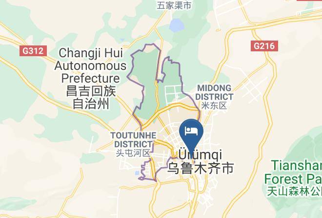 Urumqi - Dongfanglong Hotel Maps