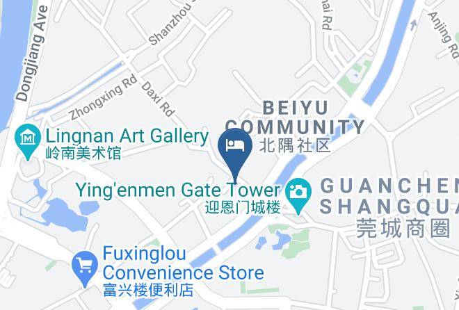 Dongguan - Dongguan Overseas Chinese Hotel Maps