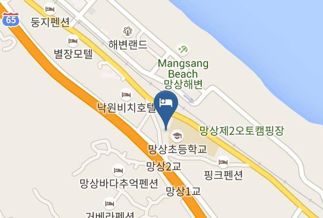 Donghaesi - Donghae Evergreen Bed And Breakfast Maps