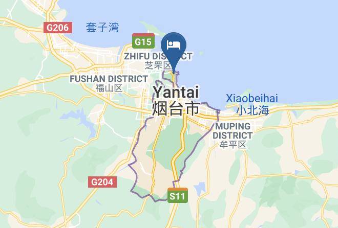 Yantai - Donghai Hotel Maps