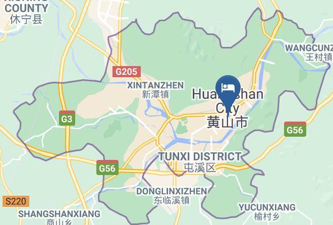 Huangshan - Donghang International Hotel Maps