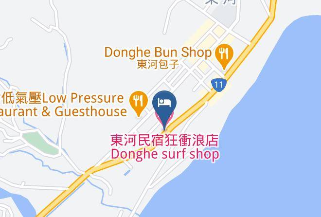 Taitungnty - Donghe Surf Shop Maps