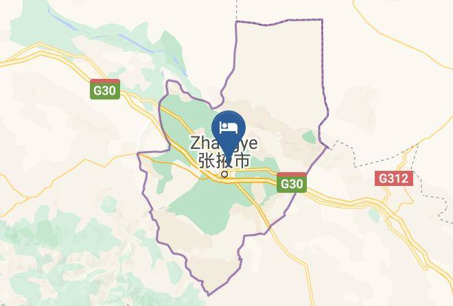 Zhangye - Donghu Hotel Maps