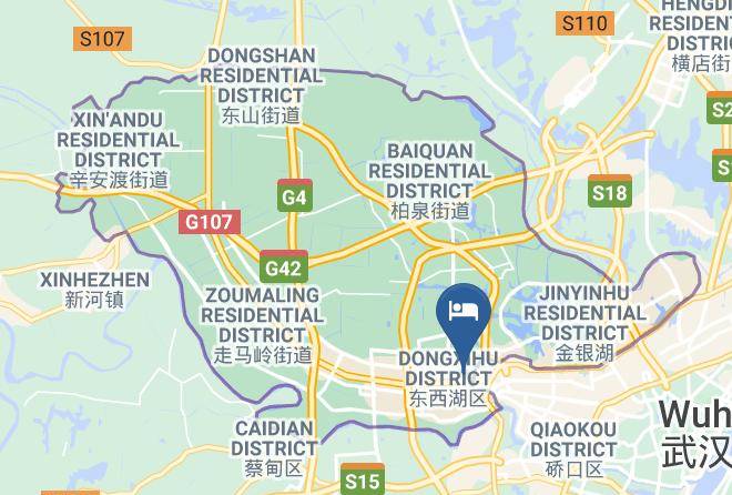 Wuhan - Donghua Express Hotel Maps