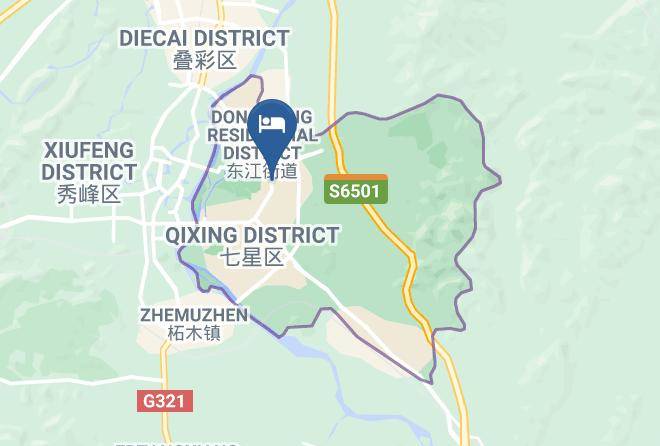 Guilin - Dongjiang Golf Hotel Maps