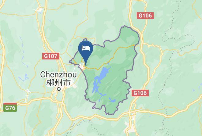 Chenzhou - Dongjiang Lake Mountain Mist Lnn Maps
