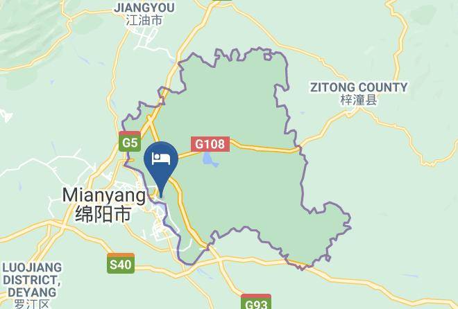 Mianyang - Dongjin Hotel Maps