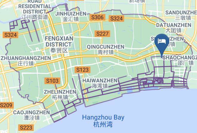 Fengxian District - Dongli Zhuyin Hotel Maps
