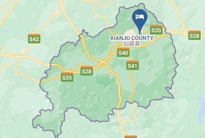 Taizhou - Dongling Anfu Resort Maps