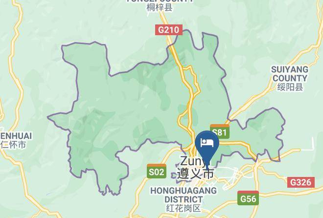 Zunyi - Dongping Hotel Maps