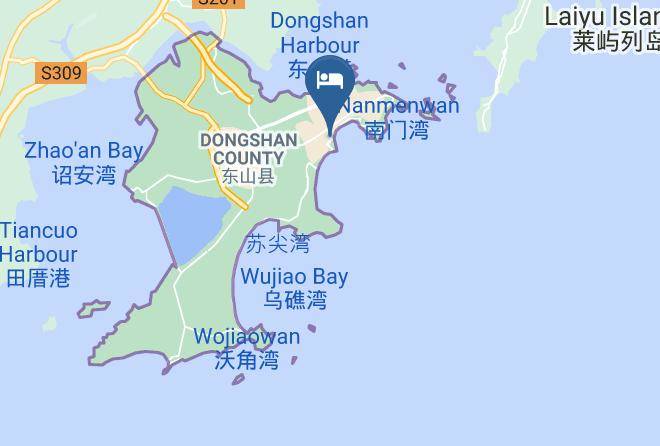 Zhangzhou - Dongshan Baiyi New Town Resort Maps