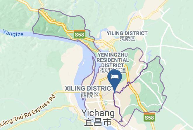 Yichang - Dongshan Hotel Maps