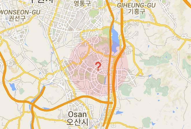 Dongtan Windsor Hotel Map