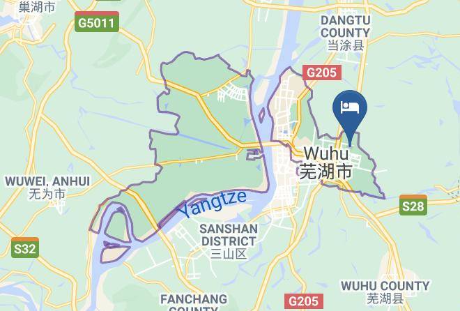 Wuhu - Dongting Hotel Maps