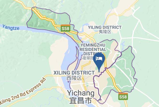 Yichang - Dongxin Hotel Maps