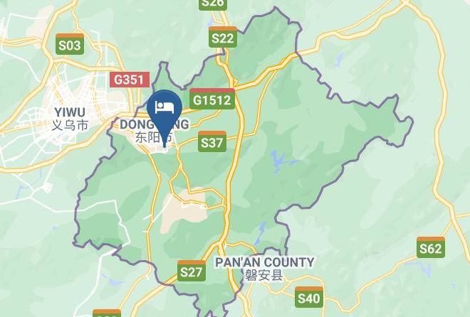 Jinhua - Dongyang Aishe Flower Theme Hotel Maps