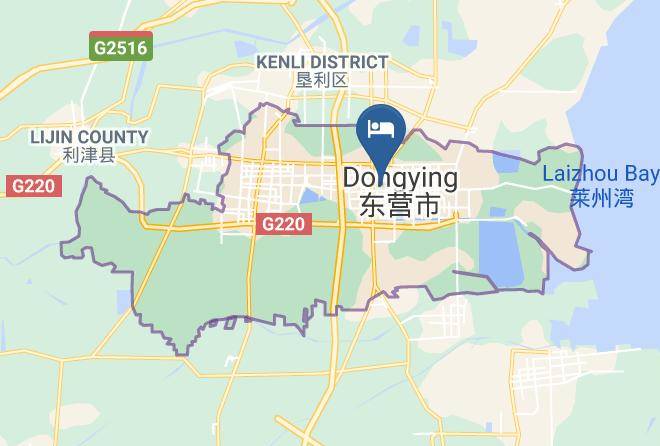 Dongying - Dongying Jinyu Hotel Maps