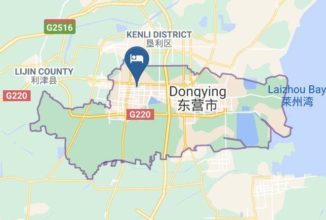 Dongying - Dongying Lijing Hotel Maps