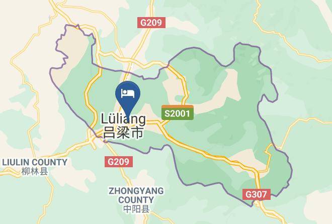 Lvliang - Dongyishun Hotel Maps