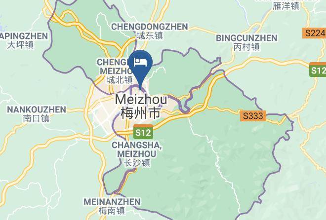 Meizhou - Dongzhu Hotel Maps