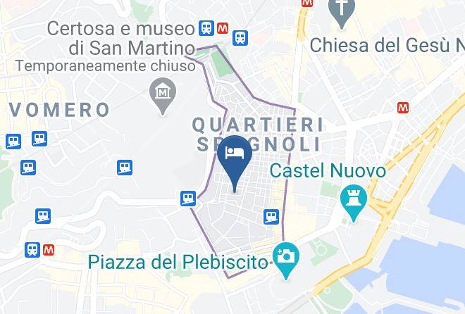 Donn'anna Naples Map