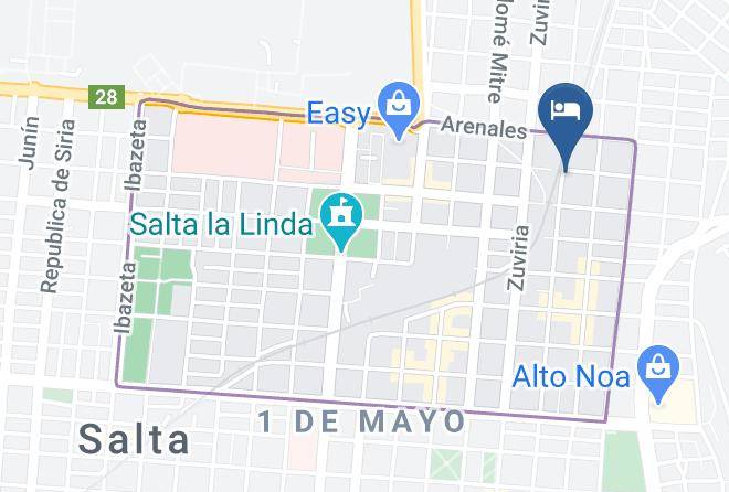 Salta - Donna Alda Dfc Maps