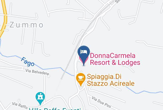 Catania - Donnacarmela Resort & Lodges Maps