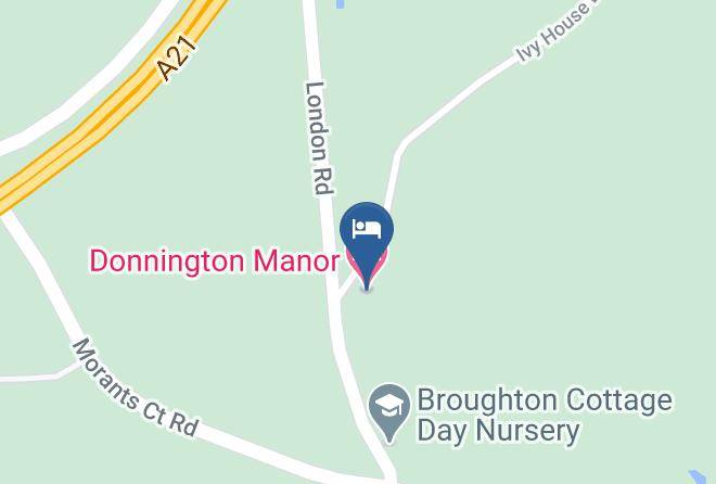 Kent - Donnington Manor Hotel Maps